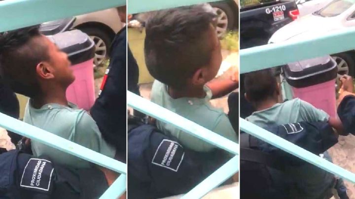 Denuncian abuso policial contra un niño en Guadalajara (VIDEO)