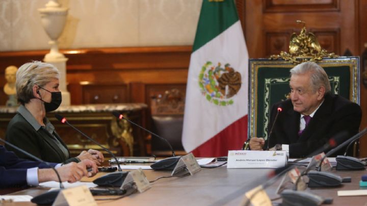 AMLO se reúne con secretaria de Energía de EU: "hay voluntad de cooperación"