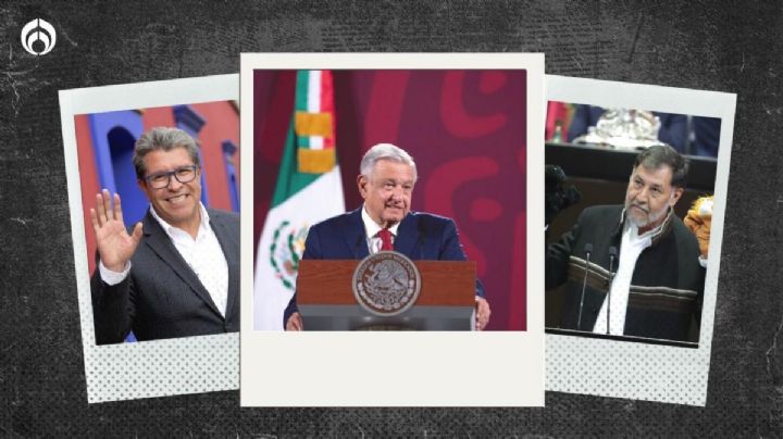 AMLO (por fin) destapa a Monreal y Noroña como aspirantes presidenciales