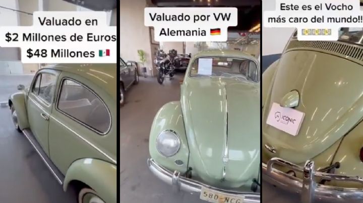 ¿Cuál es el vocho más caro del mundo? Lo captaron en México (VIDEO)