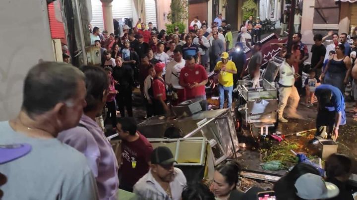 (VIDEO) Camión arrolla a seis personas en San Juan de los Lagos