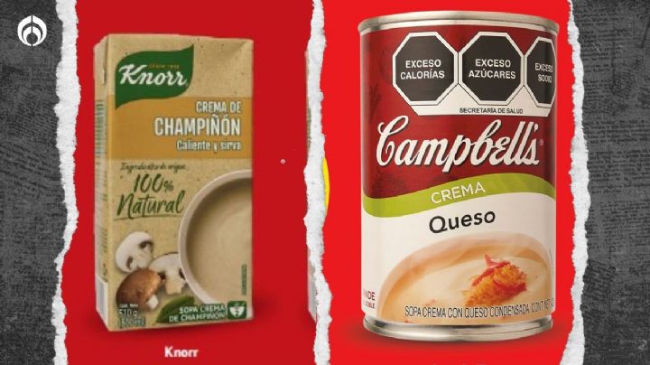 Campbell's vs. Knorr: ¿Qué marca tiene las mejores sopas, según Profeco?