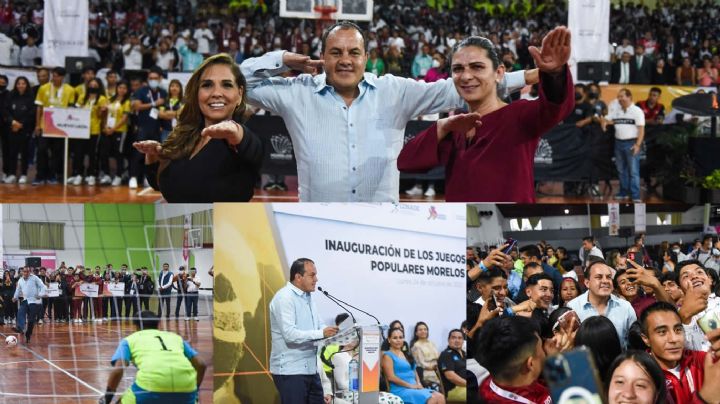 Inician los Juegos Nacionales Populares 2022, siendo Morelos anfitrión