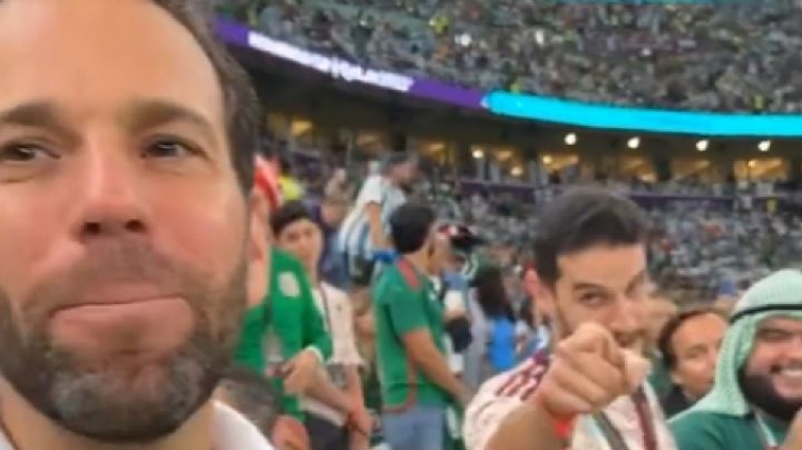 (Video) Poncho De Nigris casi se agarra a golpes con Adrián Marcelo en el México vs. Argentina