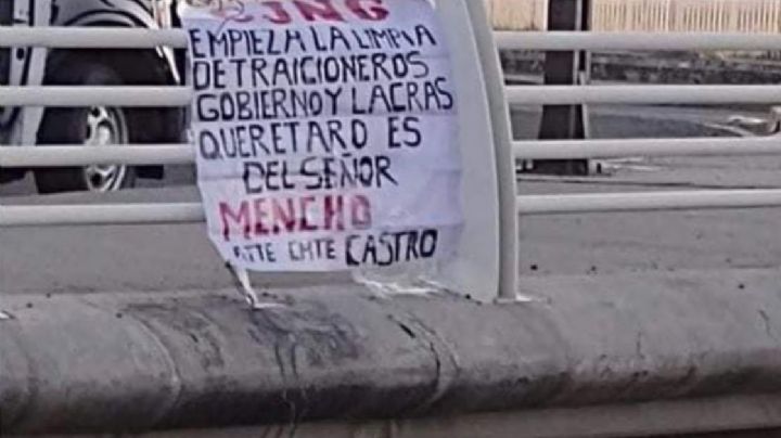 Narcomensaje en San Juan del Río: Dos detenidos por colorcar mantas de grupo criminal