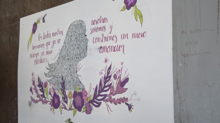 Mujeres víctimas de violencia tendrán mural develado por estudiante de la UAQ