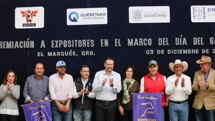 Día del Ganadero: Premian a expositores destacados de Querétaro