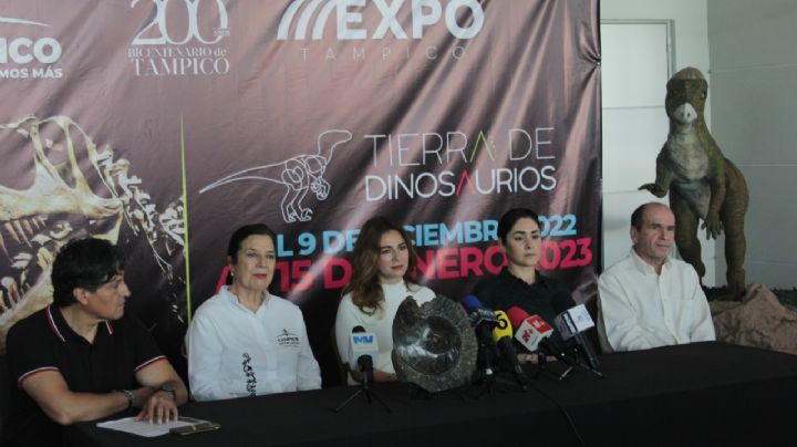 Tierra de dinosaurios anuncia llegada a Tampico, fechas y horario de la exposición