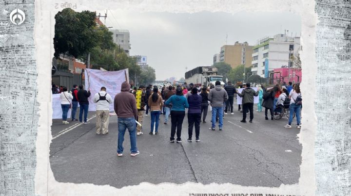 Damnificados del 19S llegan a un acuerdo con Martí Batres y retiran bloqueo luego de 7 horas