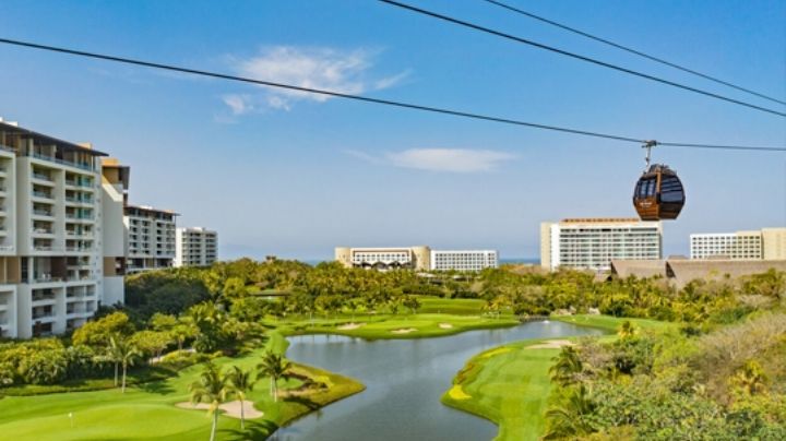 Mansión del Bienestar: Así es el teleférico que Vidanta construye en Vallarta