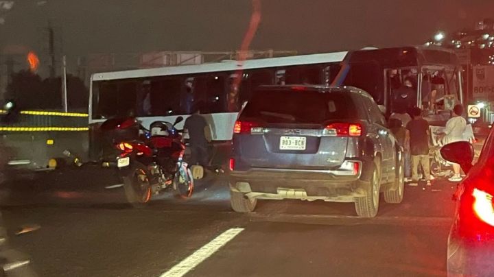 Quedan 25 lesionados tras choque en la autopista México-Pachuca