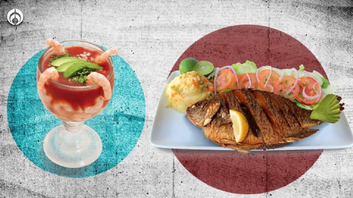 Semana Santa 2022: Coctel de camarón vs. Mojarra frita, ¿qué tiene más calorías?