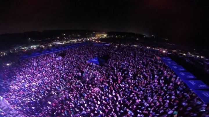 Miramar está listo para conciertos en la playa.