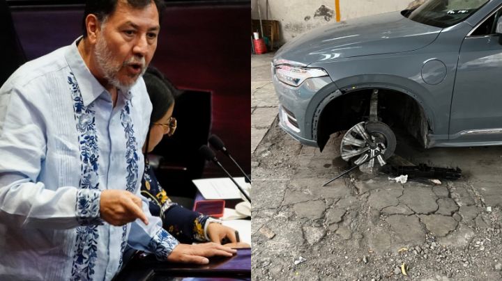 Fernández Noroña está ‘salado’: primero su oficina… ahora destrozan su camioneta