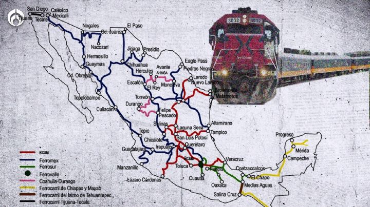 Tren Maya: estas son todas las vías ferroviarias del país