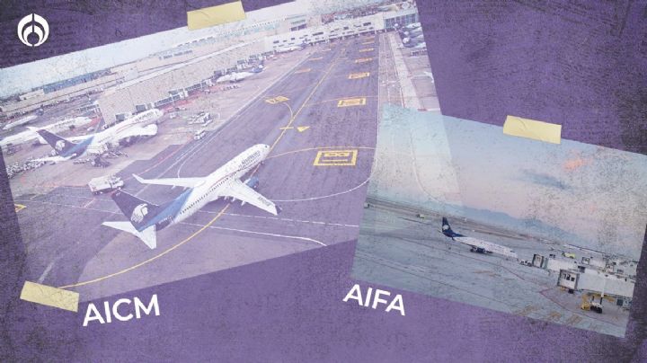 AIFA y AICM: ¿Por qué todos los aviones son de color blanco?