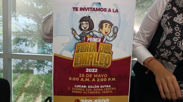 Anuncian primera Feria del Empleo Segura en Altamira