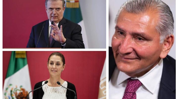 Encuesta: Ebrard y Sheinbaum lideran en Morena para 2024; Adán Augusto se 'asoma'