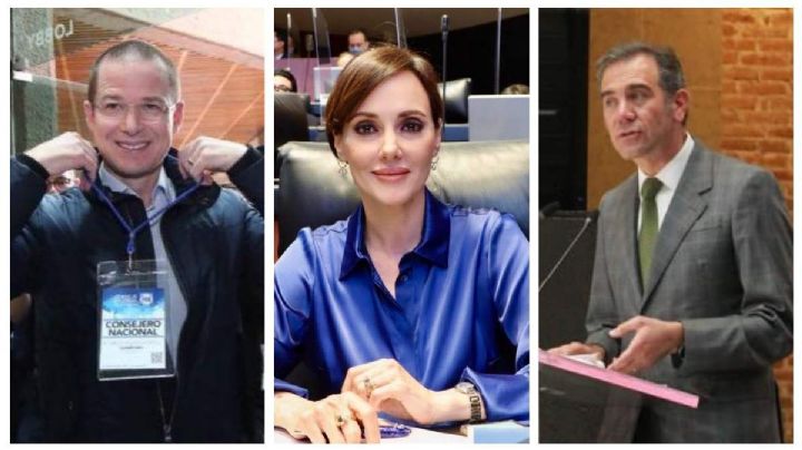 Encuesta: Anaya, Lilly Téllez y Córdova, los 'gallos' de la oposición para 2024