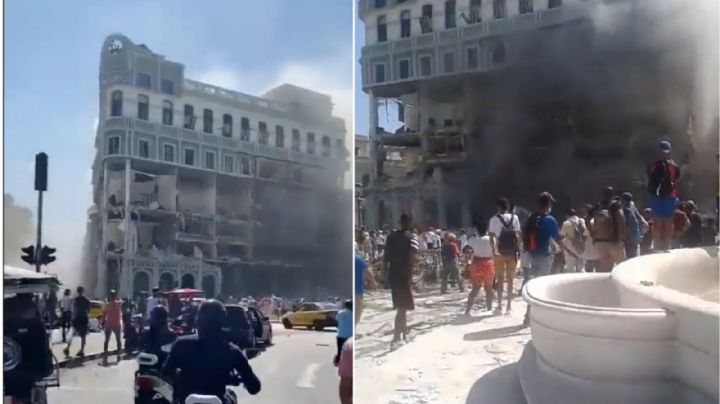 (VIDEOS) Así fue la explosión en el Hotel Saratoga, una 'joya' de La Habana