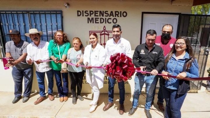 Inaugura presidente municipal dispensario médico en Ejido Uruapan