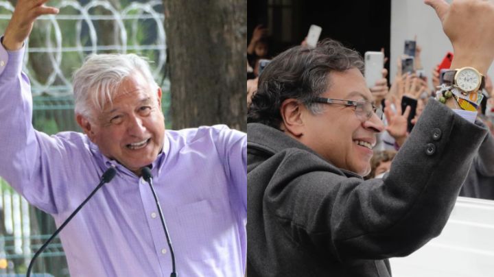 AMLO felicita a Gustavo Petro: su triunfo en Colombia es histórico, dice