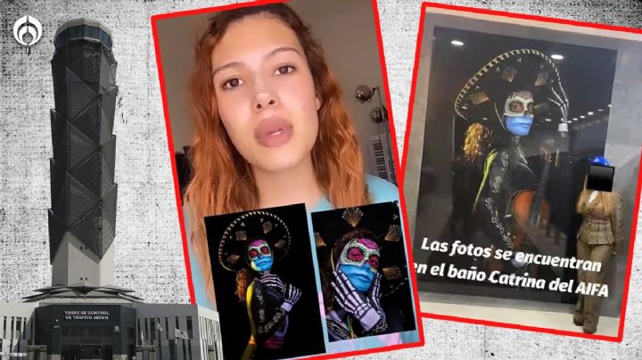 AIFA: artista denuncia que usaron sus desnudos sin autorización en los baños