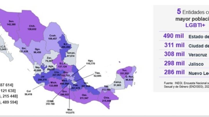 Querétaro, 3er lugar con mayor porcentaje de población LGBTI+