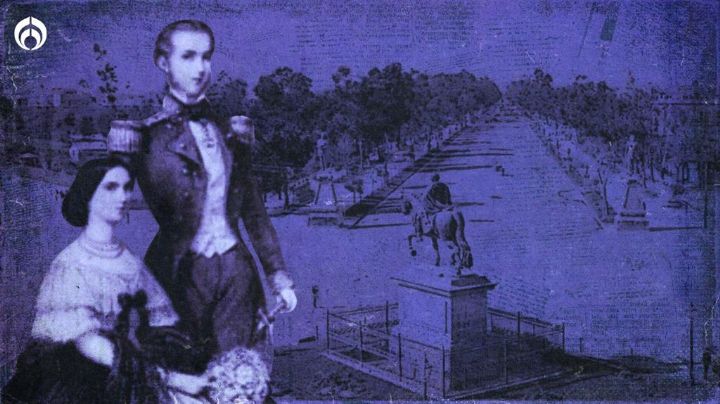 Glorieta del Ahuehuete: ¿cómo lucía Paseo de la Reforma como Paseo de la Emperatriz?