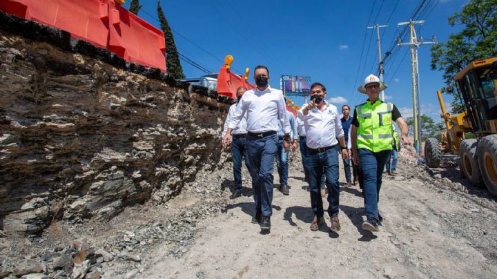 Supervisa Gobernador avance de obra en Blvd. Bernardo Quintana y Av. Sombrerete