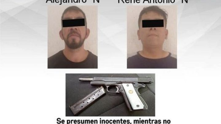 Armados y peligrosos, detienen en Temixco a dos masculinos