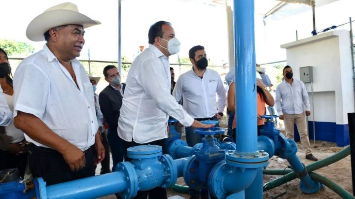 Seguimos avanzando en la mejora de la red hidráulica en Morelos, afirmó Cuauhtémoc Blanco