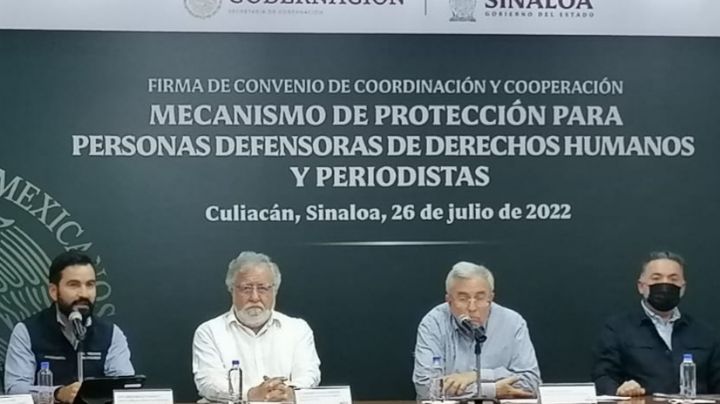 Firman convenio de coordinación para el mecanismo de protección a periodistas y activistas