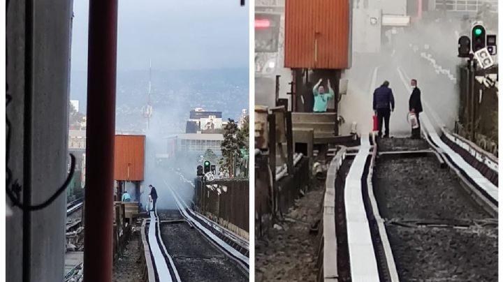 Otra falla en el Metro: reportan corto circuito en la Línea 2