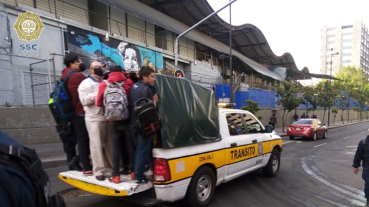 Falla en la Línea 2 del Metro desata caos en Tlalpan; RTP ofrece servicio a usuarios