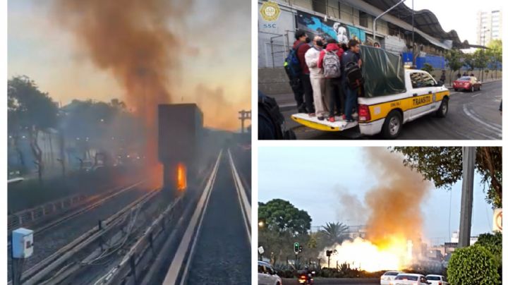 (VIDEO) Susto en el Metro: así fue la explosión y rescate de pasajeros en Línea 2