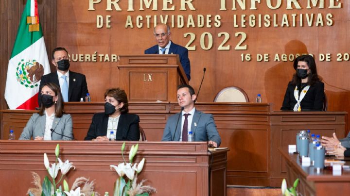 Diputado defiende Ley de Aguas en informe de Legislatura de Querétaro