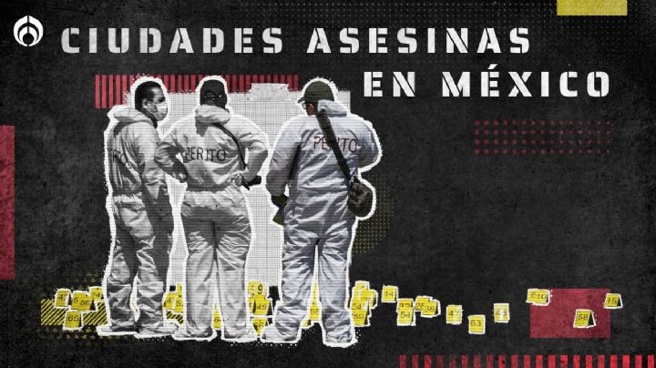 Ciudades asesinas: Las zonas con mayores tasas de homicidios en México