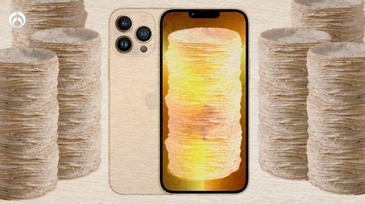 iPhone 14: ¿Cuántos kilos de tortillas se comprarían con el precio de un celular?