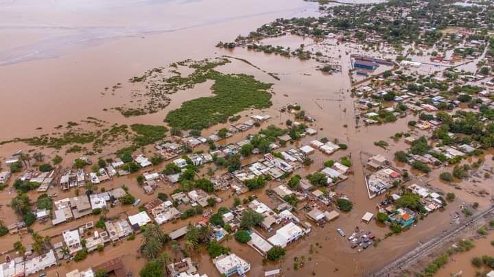 Apoyarán  hasta con 35 mil pesos a damnificados de Empalme y Guaymas tras inundaciones