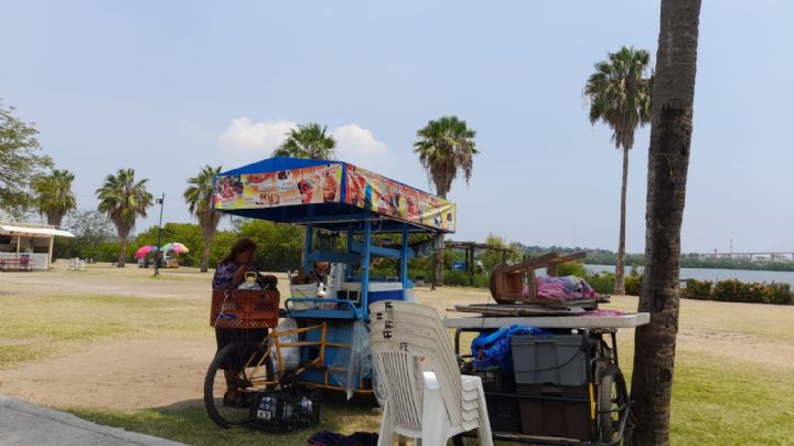 Fueron retirados definitivamente los vendedores ambulantes de la Laguna del Carpintero