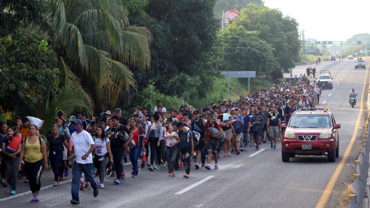 Caravana migrante: reportan que cerca de 1000 personas se dirigen a Oaxaca