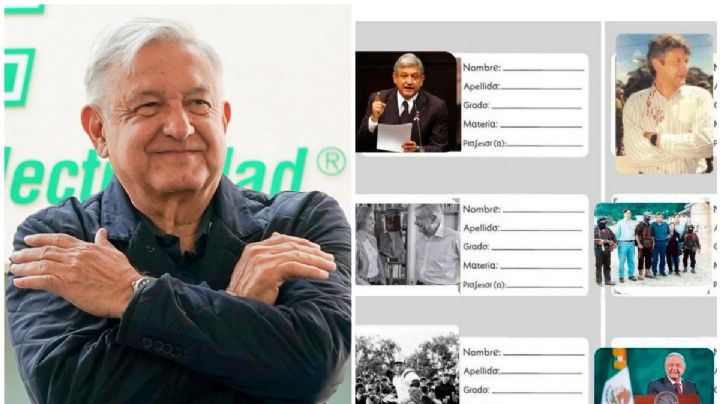 ¡Llévele, llévele! Morena publica AMLO-etiquetas para tus cuadernos