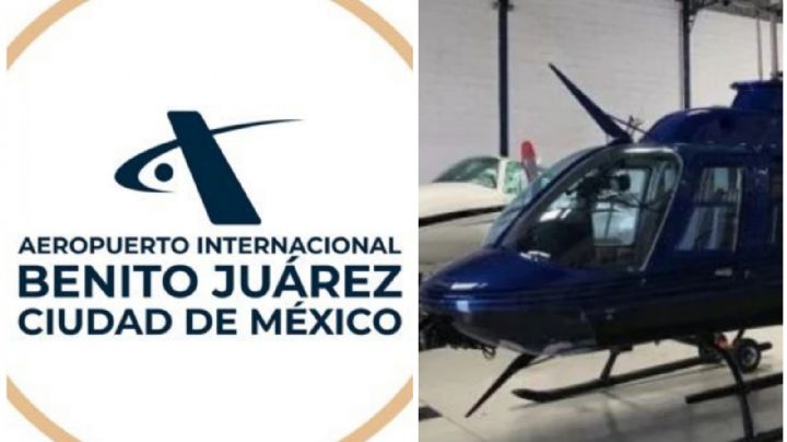 AICM se deslinda de robo de helicóptero: 'seguridad de hangar está a cargo de dueños'