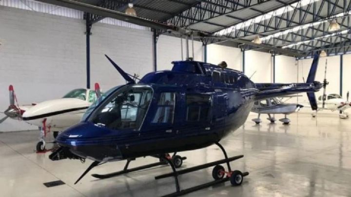 Helicóptero robado del AICM: dueño está secuestrado, denuncia familiar