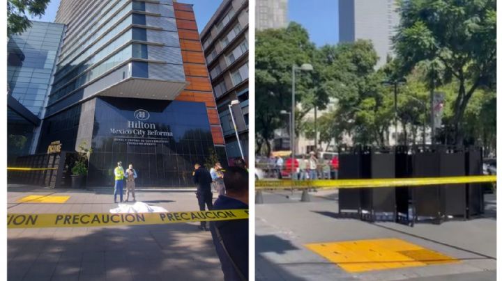 Tragedia en hotel Hilton del Centro CDMX: muere hombre tras caer del séptimo piso