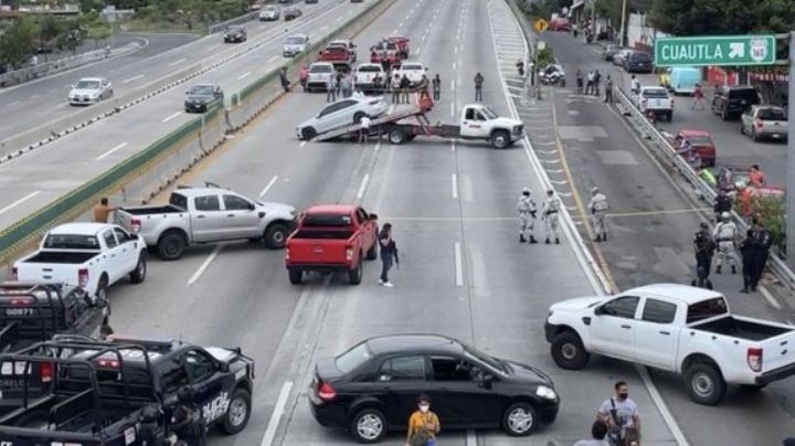 Cierran Paso Expres de Cuernavaca por balacera ¿Qué sucedió?