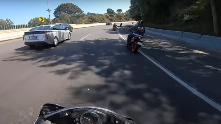 Motociclistas en la autopista México Cuernavaca, cuando la diversión se torna tragedia