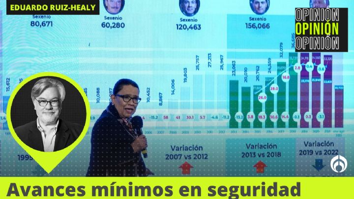 Son mínimos los avances en la lucha contra la delincuencia