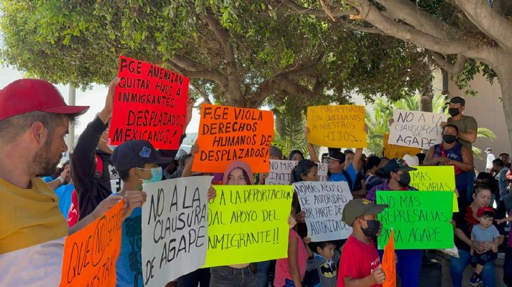 Migrantes de Ágape, piden no ser acosados por la FGE